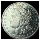 1885-S Silver Morgan Dollar CHOICE AU