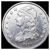 1831 Capped Bust Silver Quarter CLOSELY  UNCIRCUL