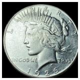 1926-S Silver Peace Dollar CLOSELY  UNCIRCULATED
