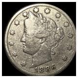 1886 Liberty Head Nickel LIGHTLY CIRCULATED