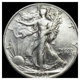 1938-D Silver Walking Liberty Half Dollar  CLOSEL