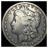 1891-CC Silver Morgan Dollar LIGHTLY  CIRCULATED