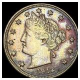 1912 Liberty Head Nickel NEARLY UNCIRCULATED