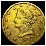 1850-O $10 Gold Eagle