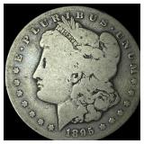 1895-S Silver Morgan Dollar NICELY CIRCULATED