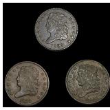 [3] 1828-1834 Classic Head Half Cent
