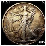 1917-S Obv Walking Liberty Half Dollar HIGH GRADE