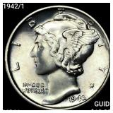 1942/1 Mercury Dime UNCIRCULATED
