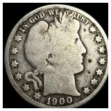 1900-S Silver Barber Half Dollar HIGH GRADE