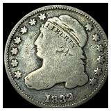 1832 Capped Bust Dime LIGHTLY CIRCULATED