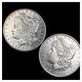 [2] 1881-O & 1889-S Morgan Silver Dollar