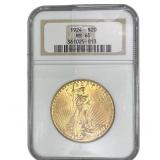 1924 $20 Gold Double Eagle NGC MS65