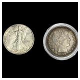 [2] 1897-1929 U.S. Silver Half Dollar Lot