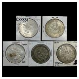 [5] 1925-1968 Mexico & Peru Silver Coin Lot