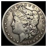 1890-CC Silver Morgan Dollar LIGHTLY  CIRCULATED