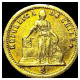 1861So Chile Gold 1 Peso