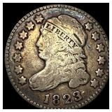 1823 Capped Bust Dime ABOUT UNCIRCULATED