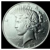1927-D Silver Peace Dollar CLOSELY  UNCIRCULATED
