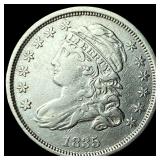 1835 Capped Bust Silver Dime NEARLY  UNCIRCULATED