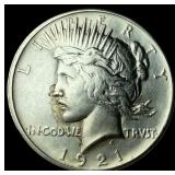 1921 Silver Peace Dollar UNCIRCULATED