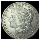 1896-O Silver Morgan Dollar NEARLY  UNCIRCULATED