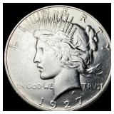 1927-D Silver Peace Dollar CLOSELY  UNCIRCULATED