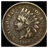 1860 Indian Head Cent NEARLY UNCIRCULATED