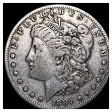 1884-S Silver Morgan Dollar NEARLY UNCIRCULATED