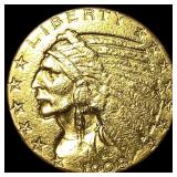 1909 Indian Head Half Eagle $5 Gold HIGH GRADE