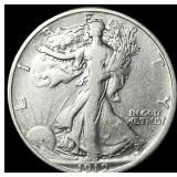 1919-S Silver Walking Liberty Half Dollar  NEARLY