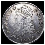 1810 Capped Bust Half Dollar NEARLY UNCIRCULATED