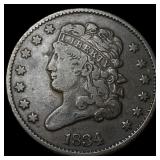 1834 Classic Head Half Cent LIGHTLY  CIRCULATED