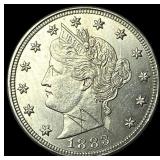1883 Liberty Head Nickel CHOICE AU