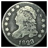 1823 Silver Capped Bust Dime LIGHTLY  CIRCULATED