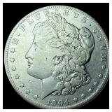 1904-S Silver Morgan Dollar LIGHTLY  CIRCULATED