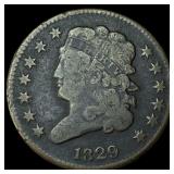 1829 Classic Head Half Cent LIGHTLY  CIRCULATED