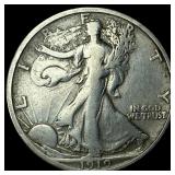 1919-S Silver Walking Liberty Half Dollar  LIGHTL