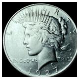 1927-D Silver Peace Dollar CLOSELY  UNCIRCULATED