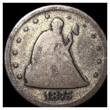 1875-S Silver Twenty Cent Piece LIGHTLY CIRCULATED