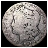 1902-S Silver Morgan Dollar LIGHTLY CIRCULATED
