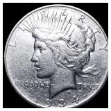 1934 Peace Silver Dollar NEARLY UNCIRCULATED