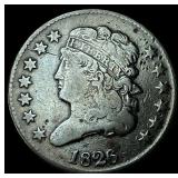 1826 Classic Head Half Cent LIGHTLY  CIRCULATED