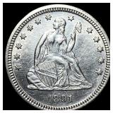 1891 Seated Liberty Quarter UNCIRCULATED