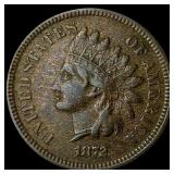 1872 Indian Head Cent CLOSELY UNCIRCULATED