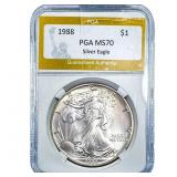 1988 Silver Eagle PGA MS70