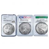 [3] 2019-2020 Silver Eagle NGC/PCGS MS69/MS70