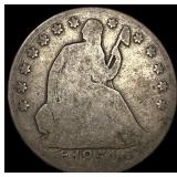 1854-O Arrows Seated Liberty Half Dollar  NICELY