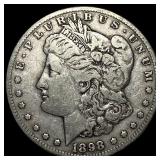 1898-S Silver Morgan Dollar NEARLY UNCIRCULATED