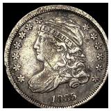 1835 Capped Bust Dime NEARLY UNCIRCULATED
