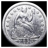 1853 Arrows Seated Liberty Dime CLOSELY UNCIRCULAT